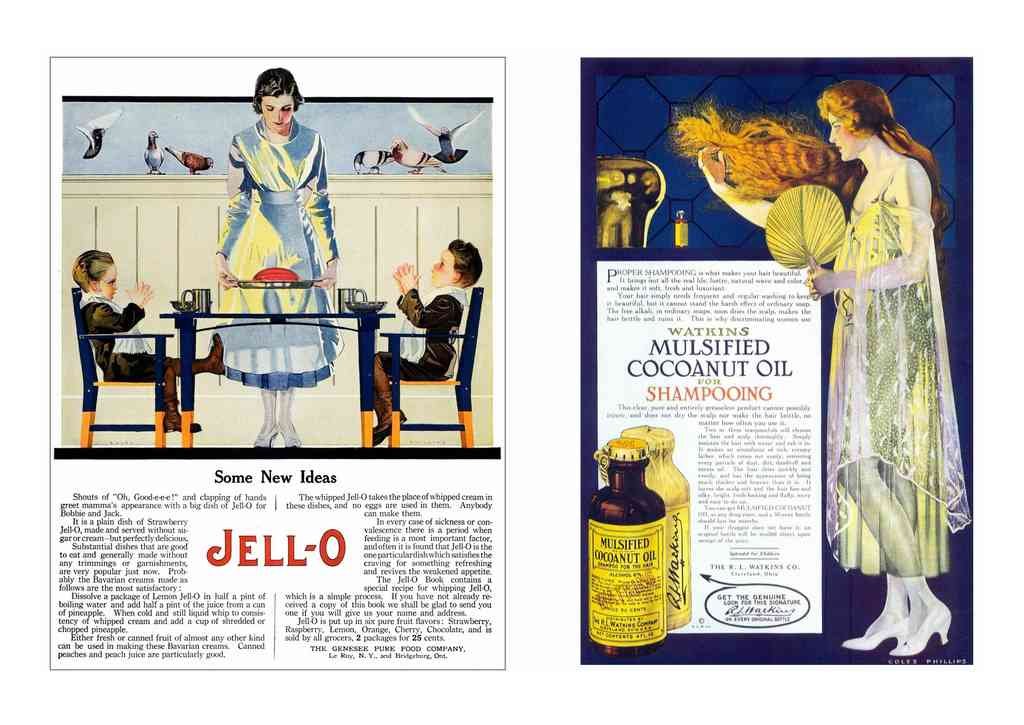 Coles Phillips 171 Art Nouveau Vintage Illustration A4 Photo Print