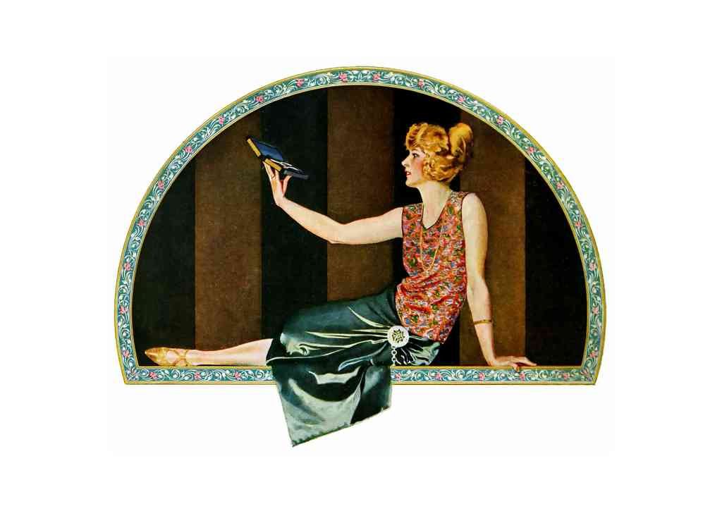 Coles Phillips 176 Art Nouveau Vintage Illustration A4 Photo Print