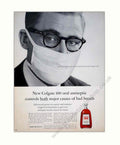 Colgate 100 Ads Vintage Retro Advert Poster A4 Photo Print