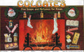 Colgate Christmas Stockings Vintage Retro Advert Poster A4 Photo Print