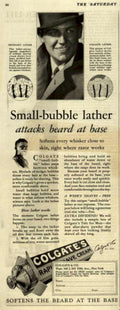Colgate Shave Lather Vintage Retro Advert Ads A4 Photo Print