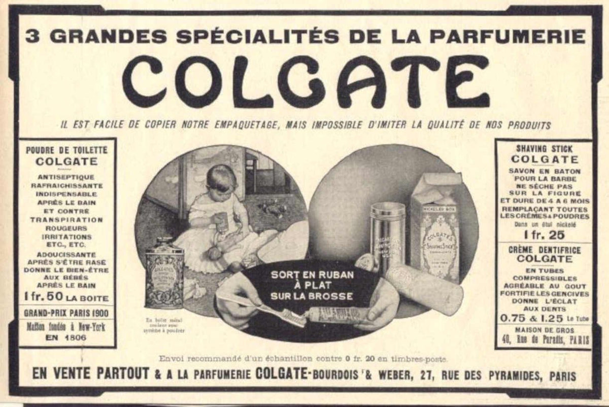 Colgate Shaving Brush 2 Vintage Retro Advert Ads A4 Photo Print
