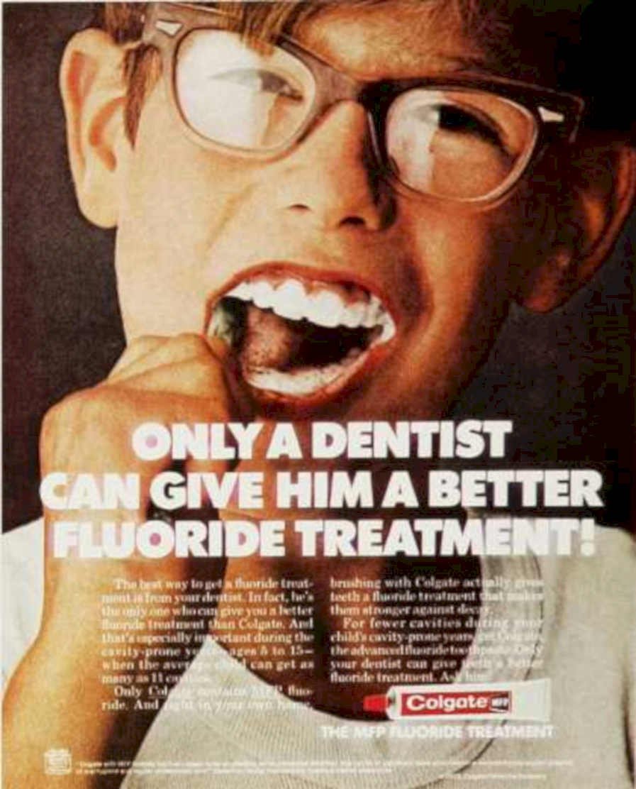 Colgate Toothbrush Smile Vintage Retro Advert Ads A4 Photo Print
