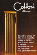 Colibri Envoy Lighter Vintage Retro Advert Poster A4 Photo Print
