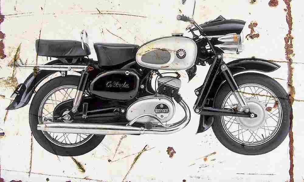 Colleda 250TT 1956 Aged Vintage A4 Photo Print