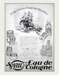 Cologne Bottles Sh4111 Vintage Retro Advert Poster A4 Photo Print