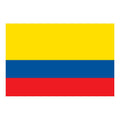 Colombia Flag N1807 A4 Photo Print