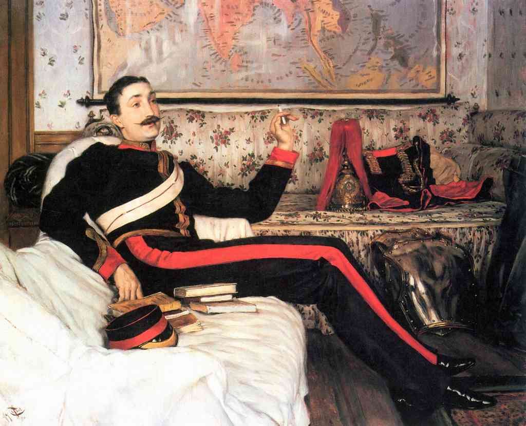 Colonel Frederick Gustavus Burna Tissot A4 Photo Print
