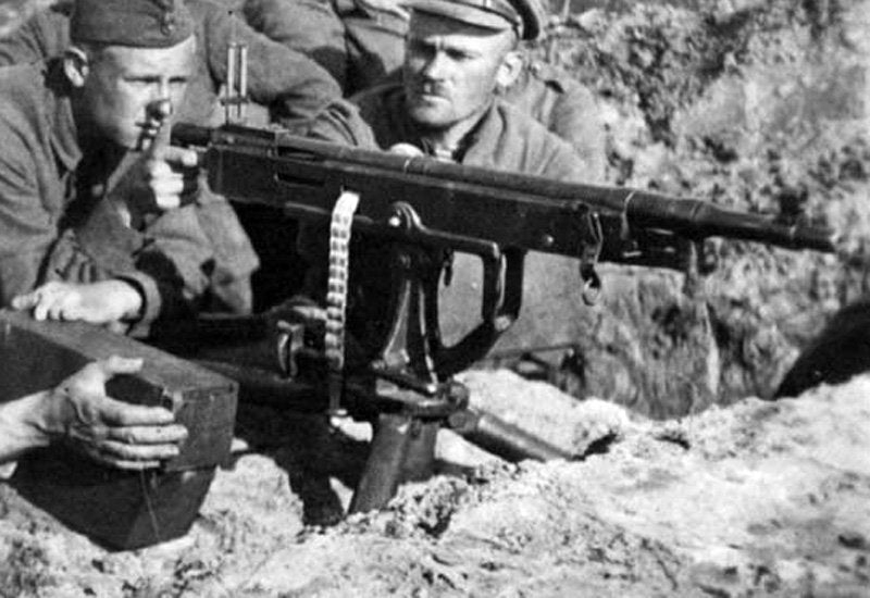Colt Browning M1895 Machine Gun 3 Military A4 Photo Print