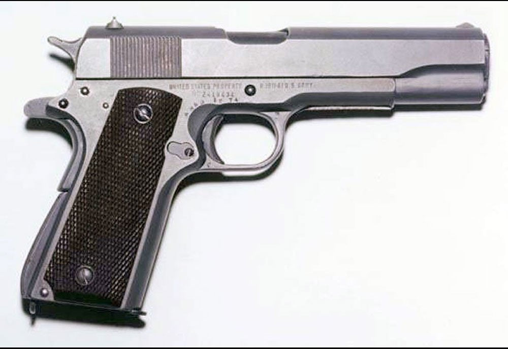 Colt Browning M1911 Semi Automatic Service Pistol United States 6 Military A4 Photo Print