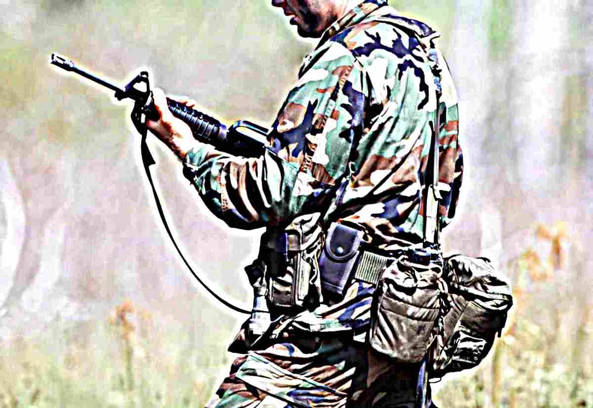 Colt Car15 Commando Xm177 Carbine 4 (2) Military A4 Photo Print
