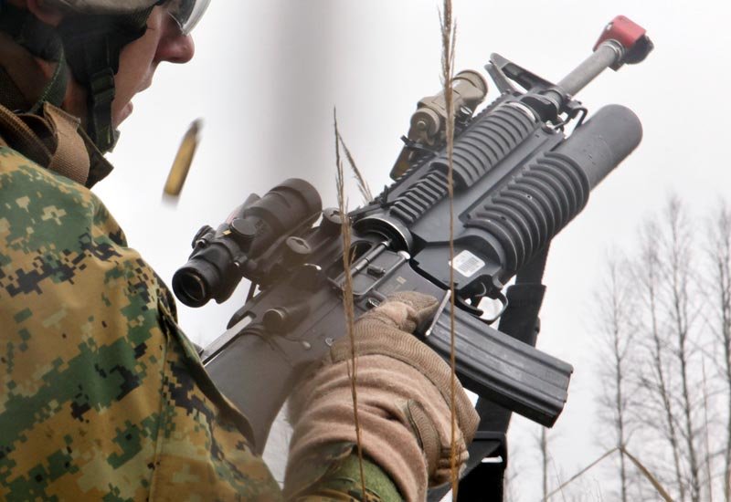Colt M16Assault Rifle United States 2 Military A4 Photo Print