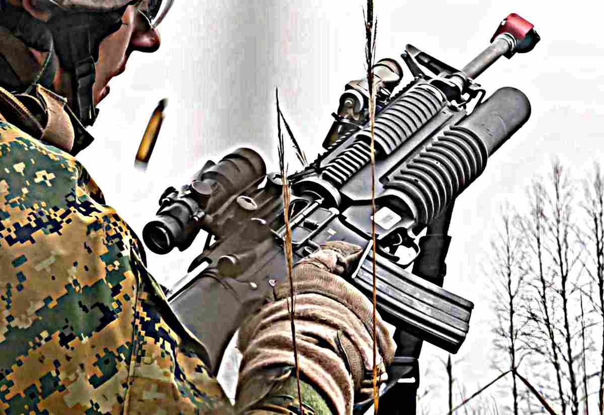 Colt M16Assault Rifle United States 2 (2) Military A4 Photo Print