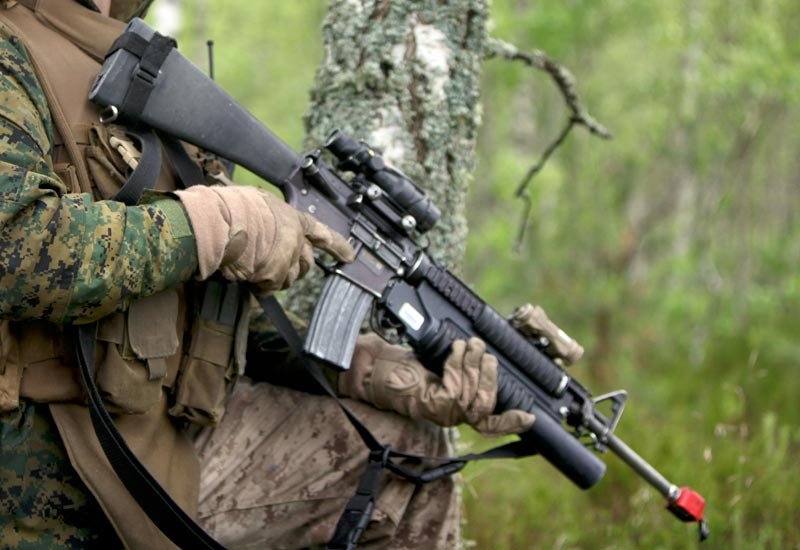 Colt M16Assault Rifle United States 3 Military A4 Photo Print