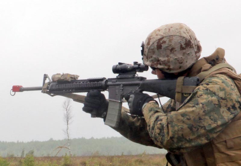 Colt M16Assault Rifle United States 4 Military A4 Photo Print