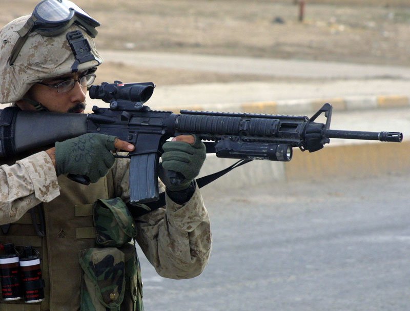 Colt M16a2 12 Military A4 Photo Print