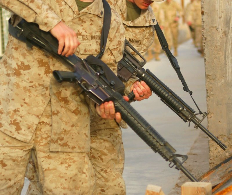 Colt M16a2 4 Military A4 Photo Print