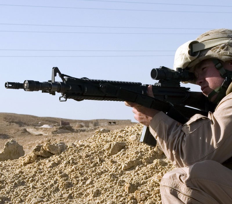 Colt M16a2 9 Military A4 Photo Print