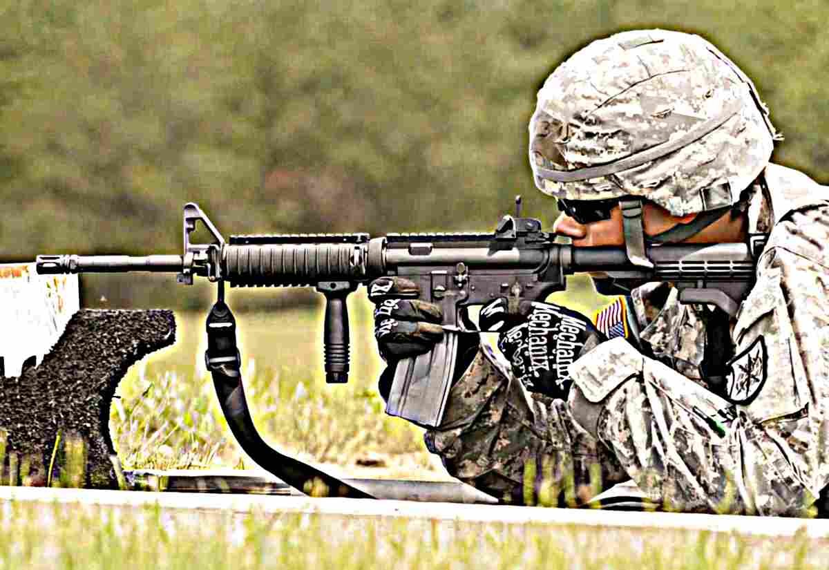 Colt M4 Assault Carbine Rifle United States 11 (2) Military A4 Photo Print