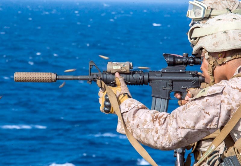 Colt M4 Assault Carbine Rifle United States 15 Military A4 Photo Print