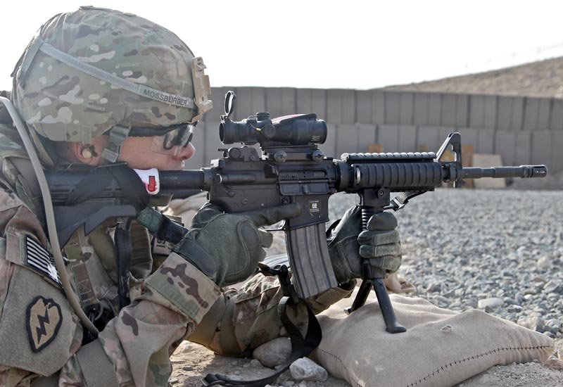 Colt M4 Assault Carbine Rifle United States 16 Military A4 Photo Print