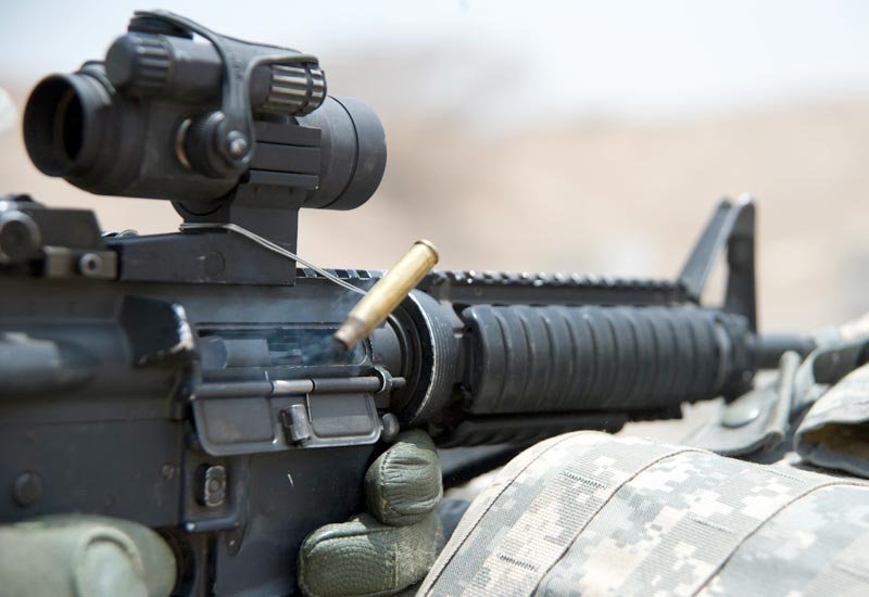 Colt M4 Assault Carbine Rifle United States 6 Military A4 Photo Print