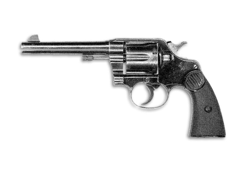 Colt Model 1898 New Service Revolver Military A4 Photo Print