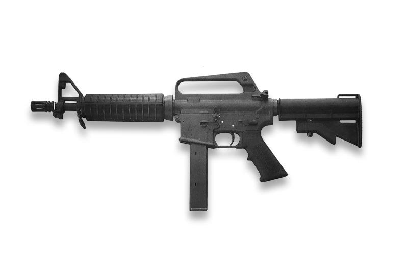 Colt Model 635 Submachine Gun United States Military A4 Photo Print
