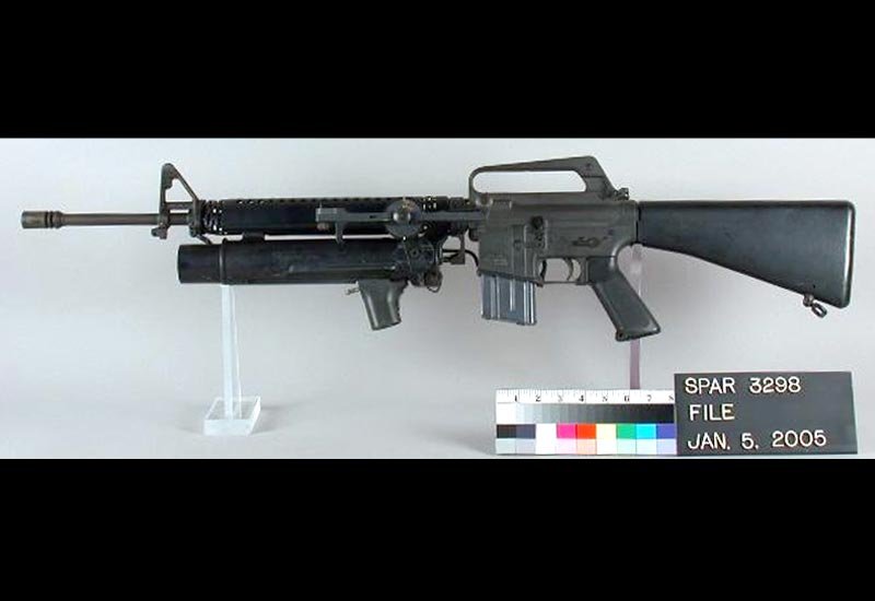 Colt Xm148 Under Barrel Grenade Launcher United States Military A4 Photo Print