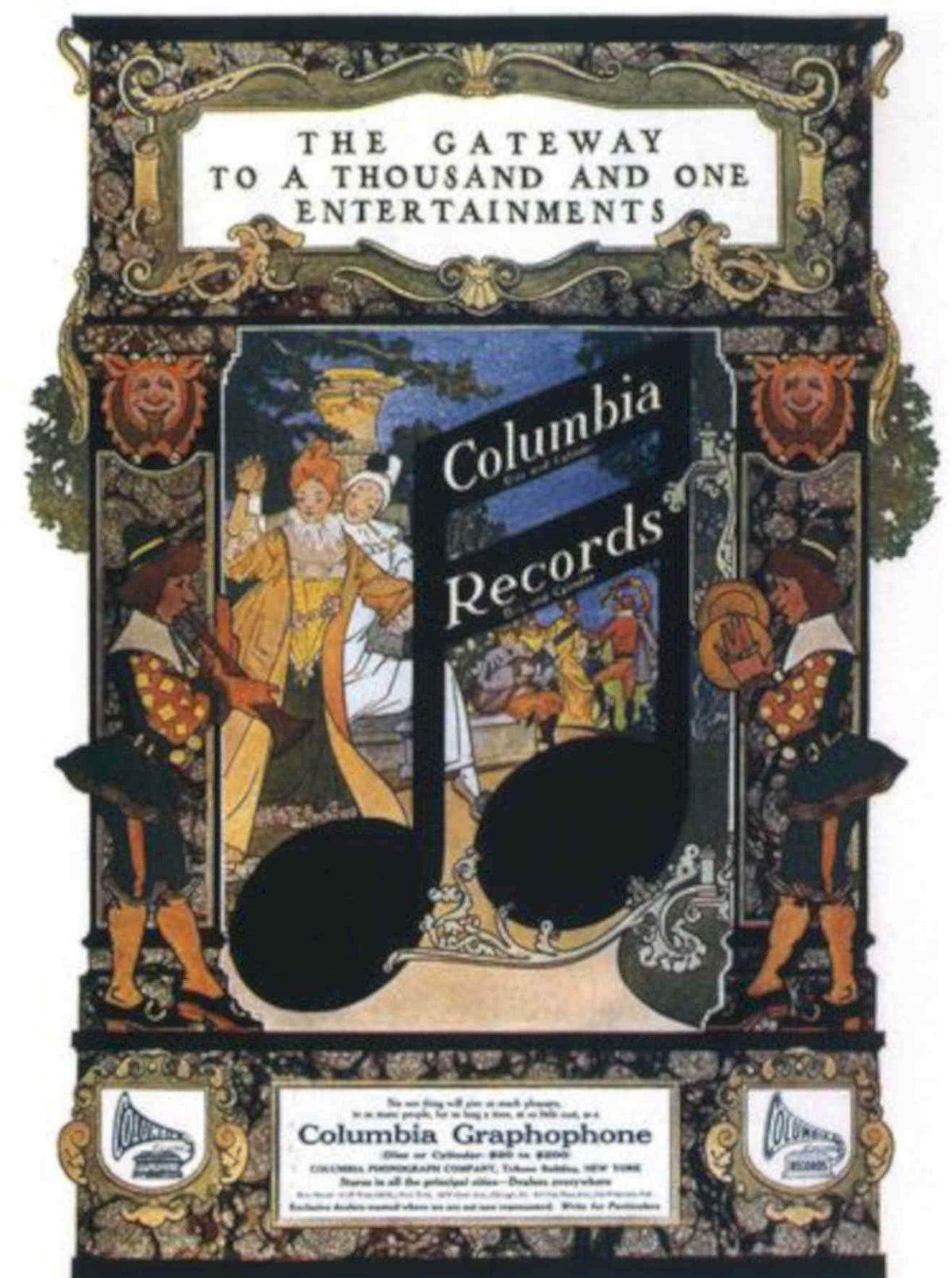 Columbia Ball Note Vintage Retro Advert Poster A4 Photo Print