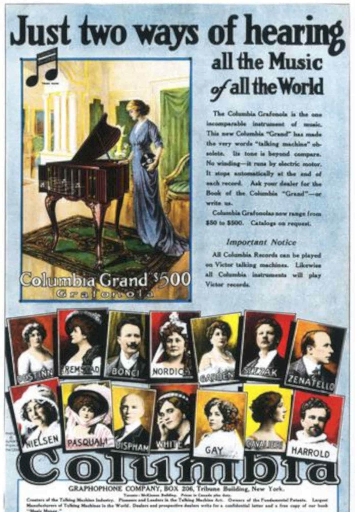 Columbia Gramophone Collection Vintage Retro Advert Poster A4 Photo Print