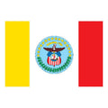 Columbus City Flag N6169 A4 Photo Print