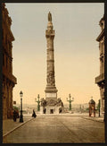 Column of Congress Brussels Vintage A4 Photo Print