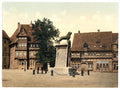 Column of the Lion Brunswick Vintage A4 Photo Print