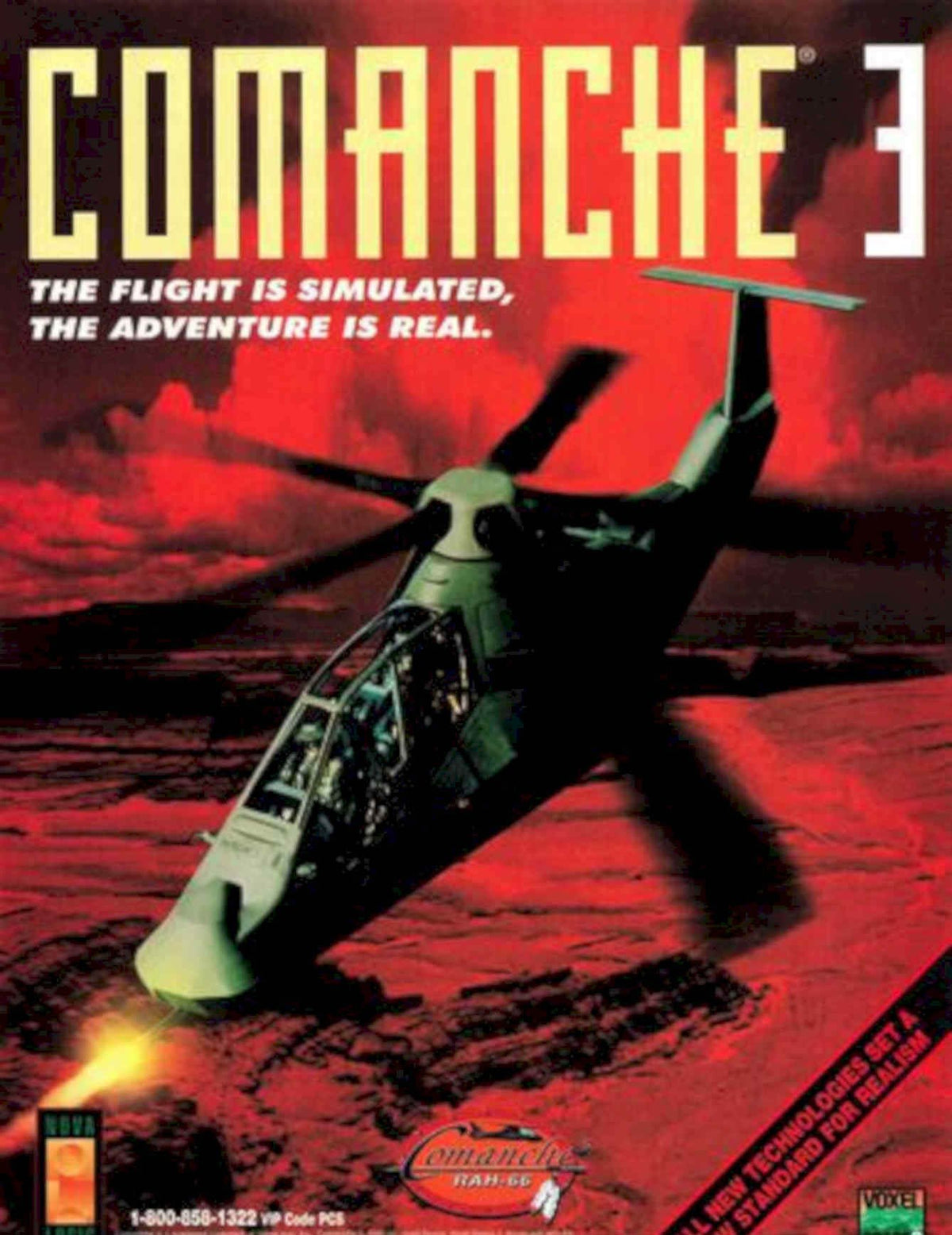 Comanche 3 Helicopter Vintage Retro Advert Poster A4 Photo Print