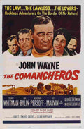 Comancheros The 01  film star poster A4 Photo Print