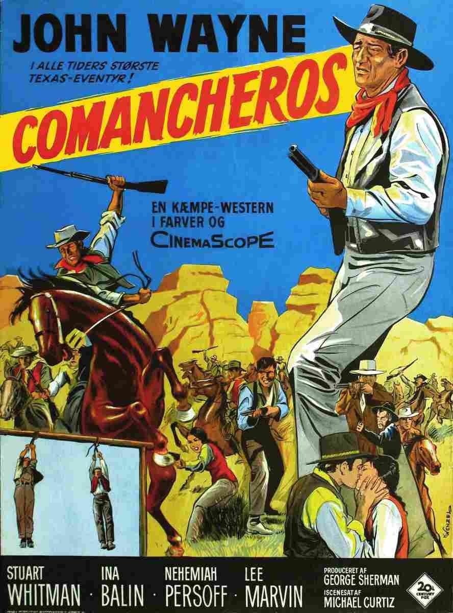 Comancheros The 02  film star poster A4 Photo Print