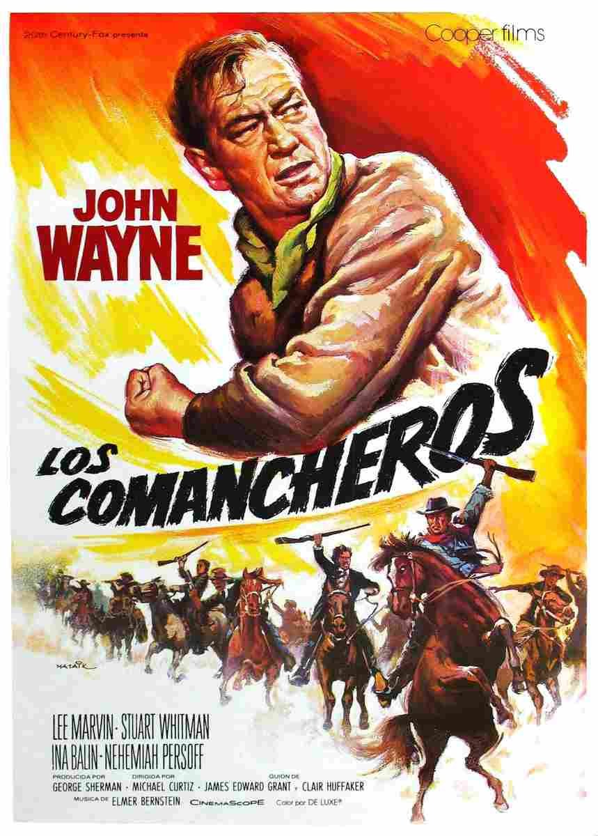Comancheros The 03  film star poster A4 Photo Print