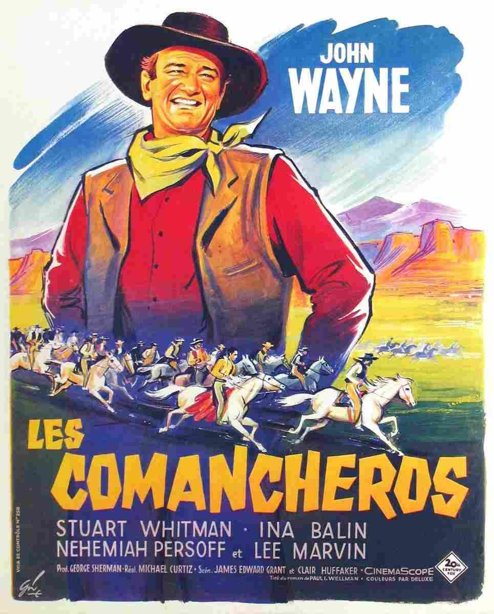 Comancheros The 05  film star poster A4 Photo Print