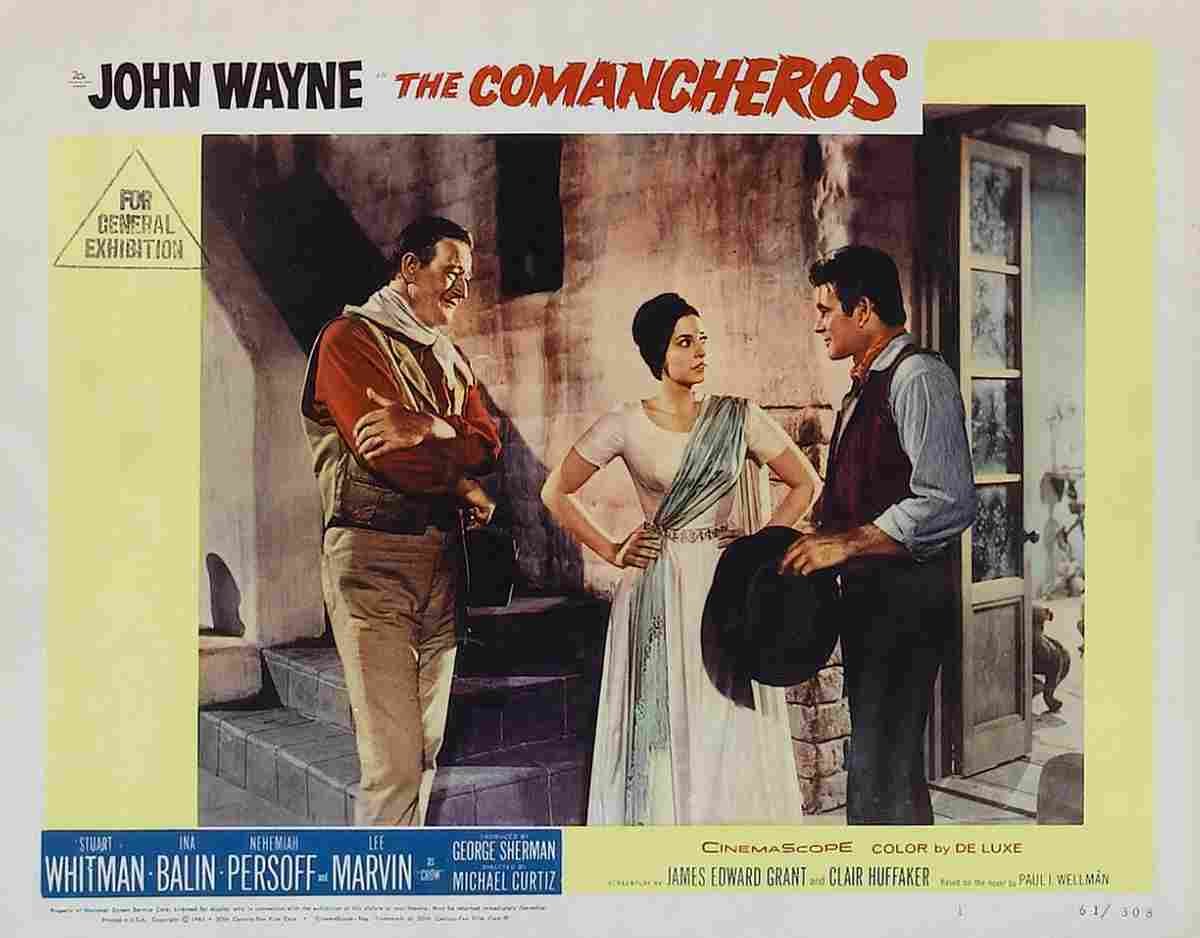 Comancheros The 08  film star poster A4 Photo Print