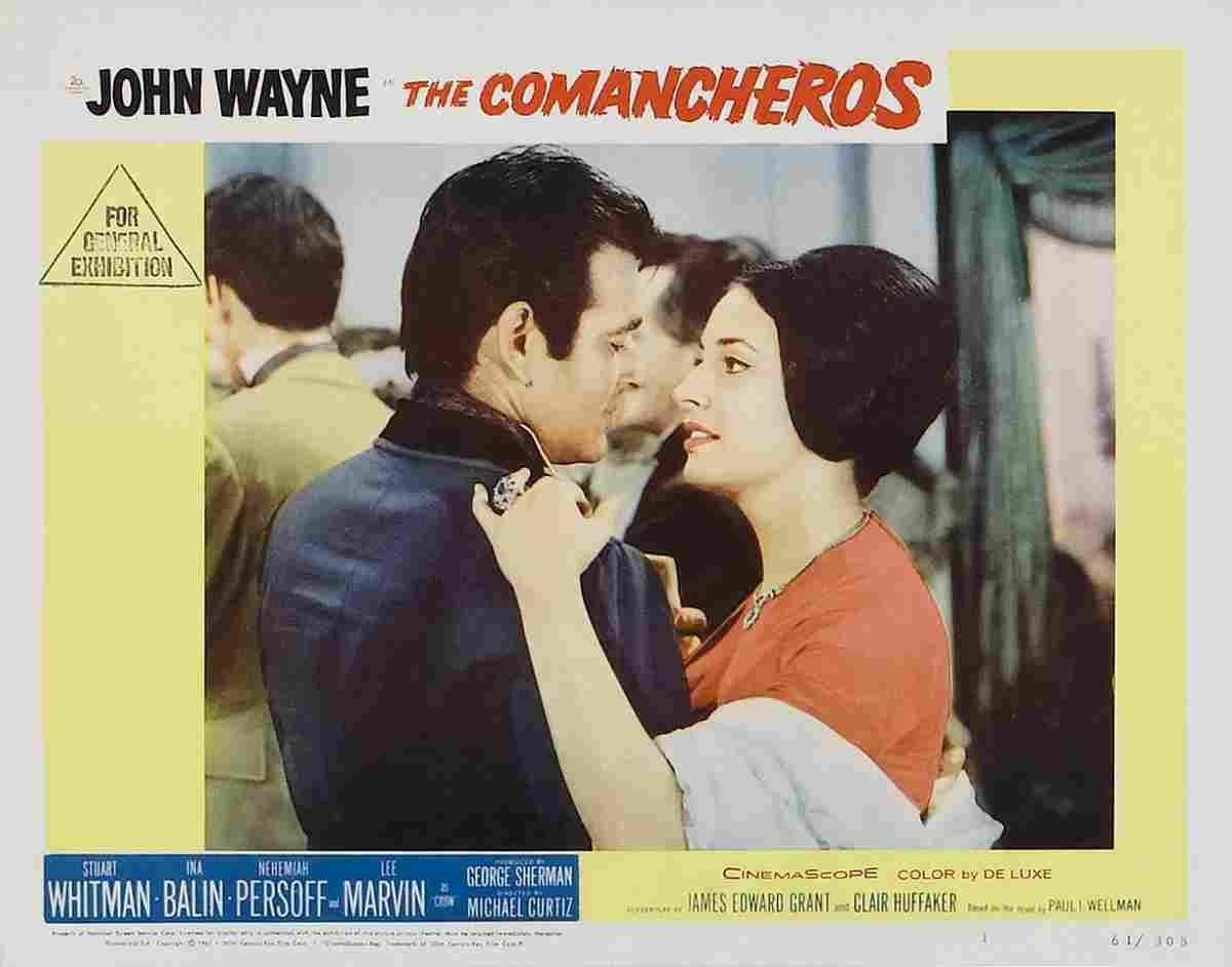 Comancheros The 10  film star poster A4 Photo Print