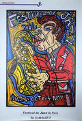 CombasFestJazz89 Vintage Advert A4 Photo Print