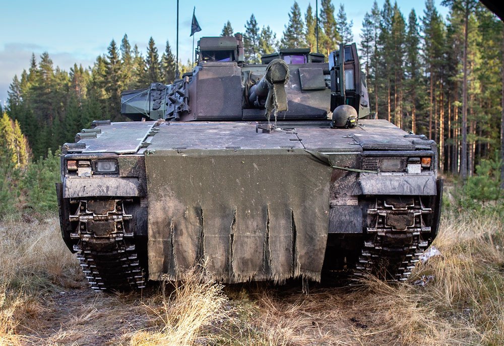Combat Vehicle 90 Cv90 Stridsfordon Ifv 12 Military A4 Photo Print