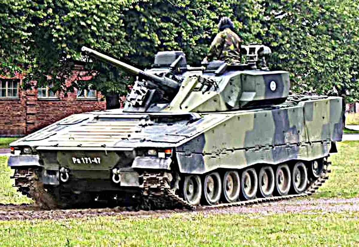 Combat Vehicle 90 Cv90 Stridsfordon Ifv 2 (2) Military A4 Photo Print