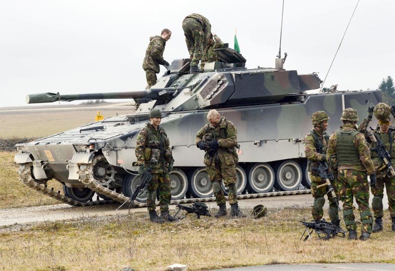 Combat Vehicle 90 Cv90 Stridsfordon Ifv 6 Military A4 Photo Print