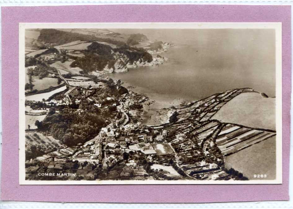 Combe Martin Devon Vintage A4 Photo Print