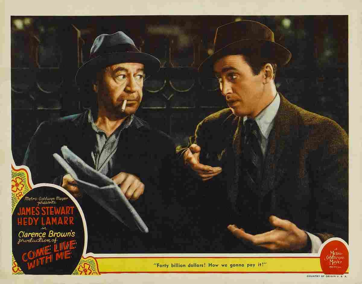 Come Live With Me 03  film star poster A4 Photo Print