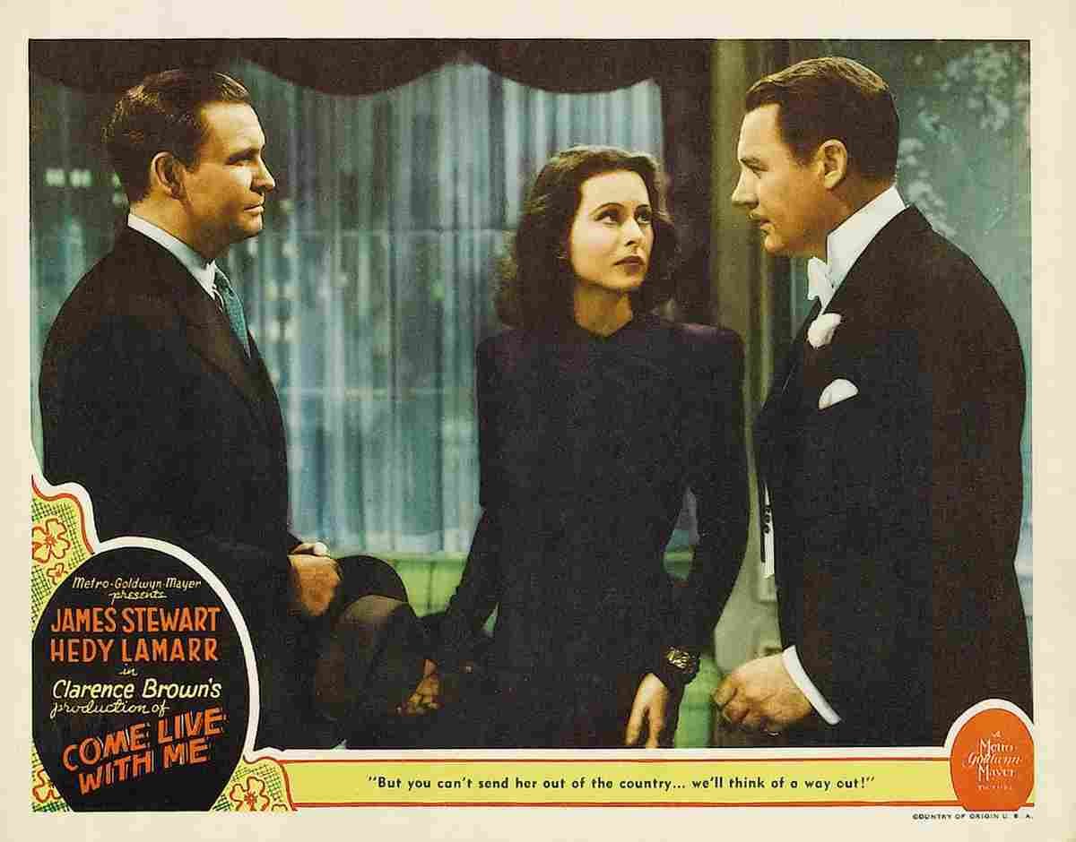 Come Live With Me 05  film star poster A4 Photo Print