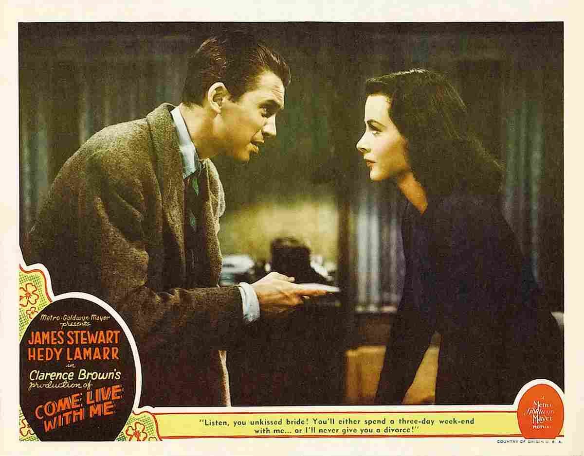 Come Live With Me 06  film star poster A4 Photo Print