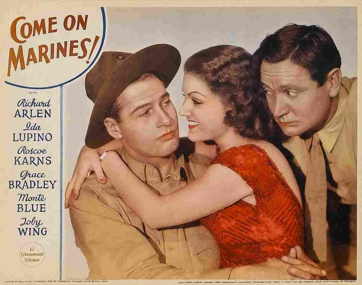 Come On Marines 05  film star poster A4 Photo Print